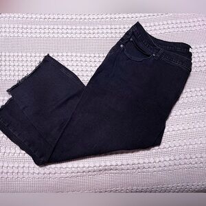 Abercrombie & Fitch Ankle Straight High Rise Denim